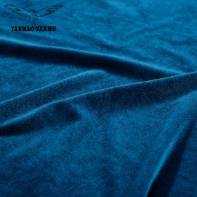 Stretch Velvet Supplier - 100% Polyester Spandex Memory