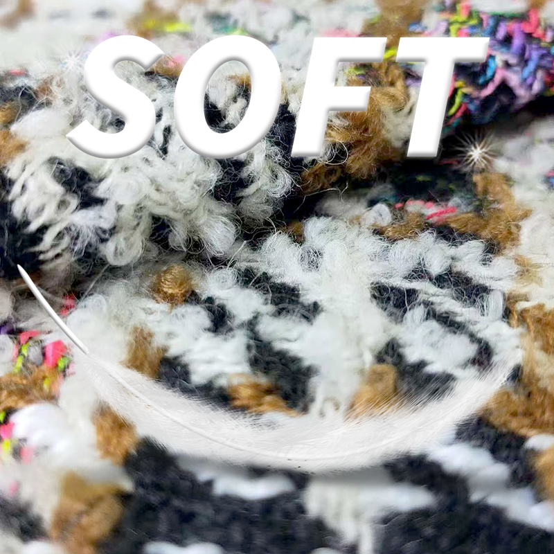 Woolen Fabric Supplier - 495GSM Jacquard Wool Blended