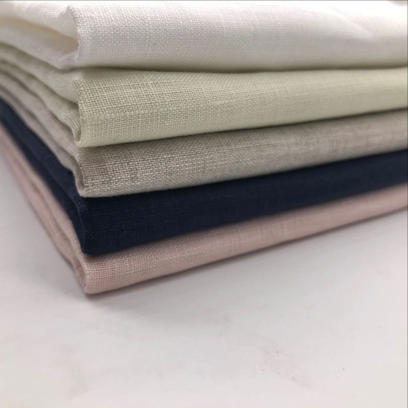 High-Count Linen Fabric Factory - Pure Linen Spring Summer