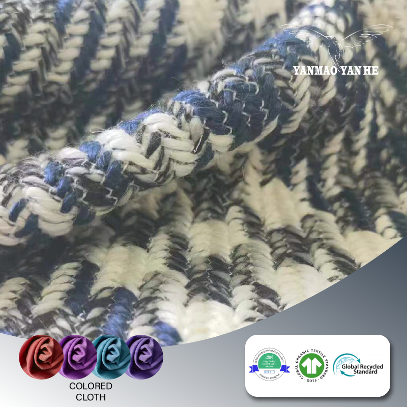 Tweed Fabric Manufacturer - Polyester Glitter Style Fancy