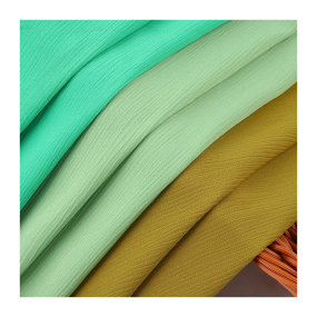 Chiffon Fabric Supplier - 100% Polyester Smooth Wrinkle