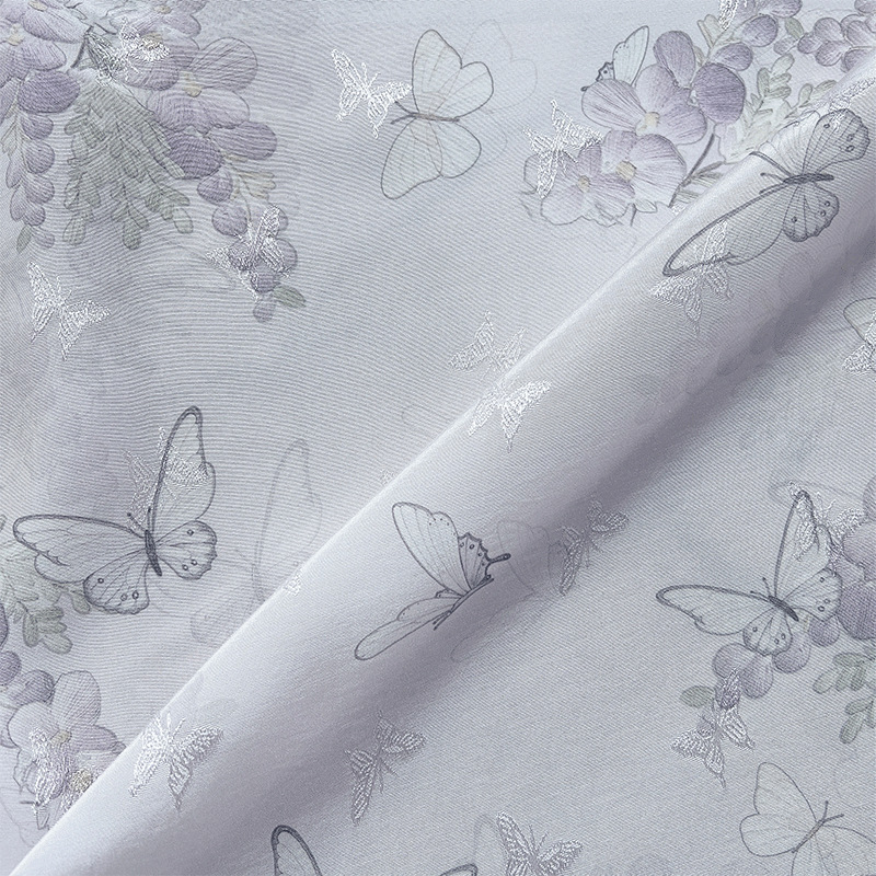 Butterfly Jacquard Fabric Manufacturer - Rayon Viscose Knitted