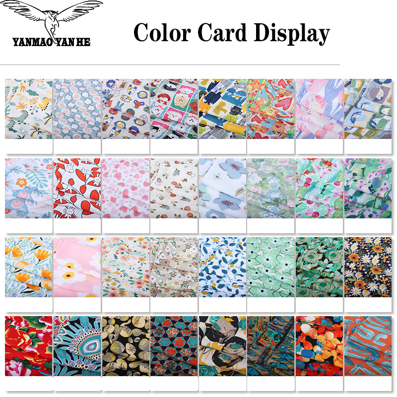 Crepe Fabric Manufacturer - Custom Printed Woven Floral Poplin