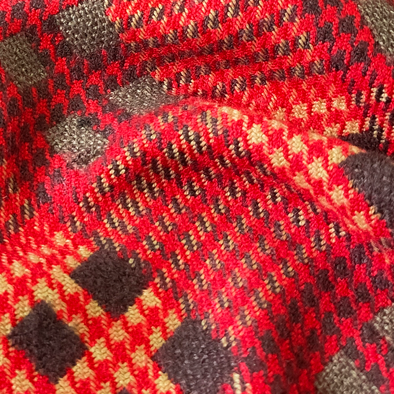 Acrylic Fabric Manufacturer - 380GSM Heavyweight Plaid Twill