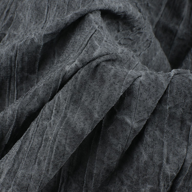 Faux Linen Fabric Factory - 140GSM Nylon Polyester Plain