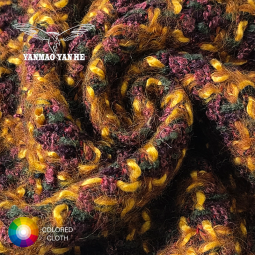 Jacquard Wool Fabric Manufacturer - 405GSM Blended Woolen