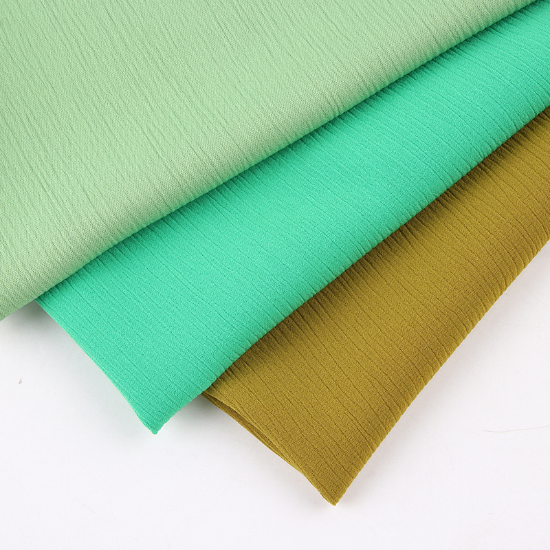 Chiffon Fabric Supplier - 100% Polyester Smooth Wrinkle