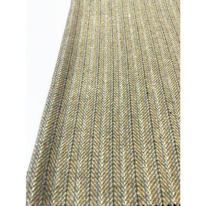 Woolen Coat Fabric Supplier - Coarse Vertical Stripe