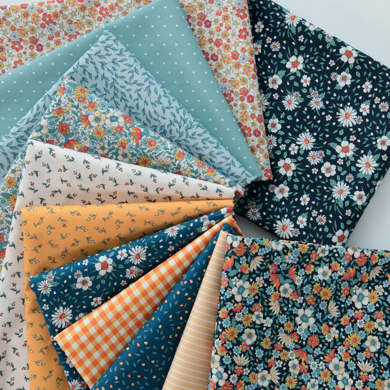 Poplin Fabric Manufacturer - 145cm Wide Cotton Floral