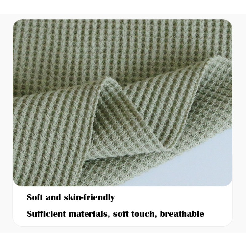 Waffle Fabric Supplier - Cotton Polyester Breathable Home