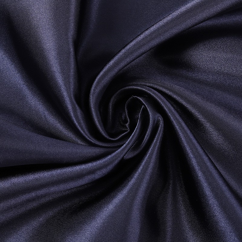 Glitter Fabric Supplier - 100% Polyester Plain Satin