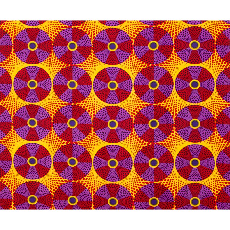 Ankara Fabric Manufacturer - Double-Sided Wax Printed Brocade