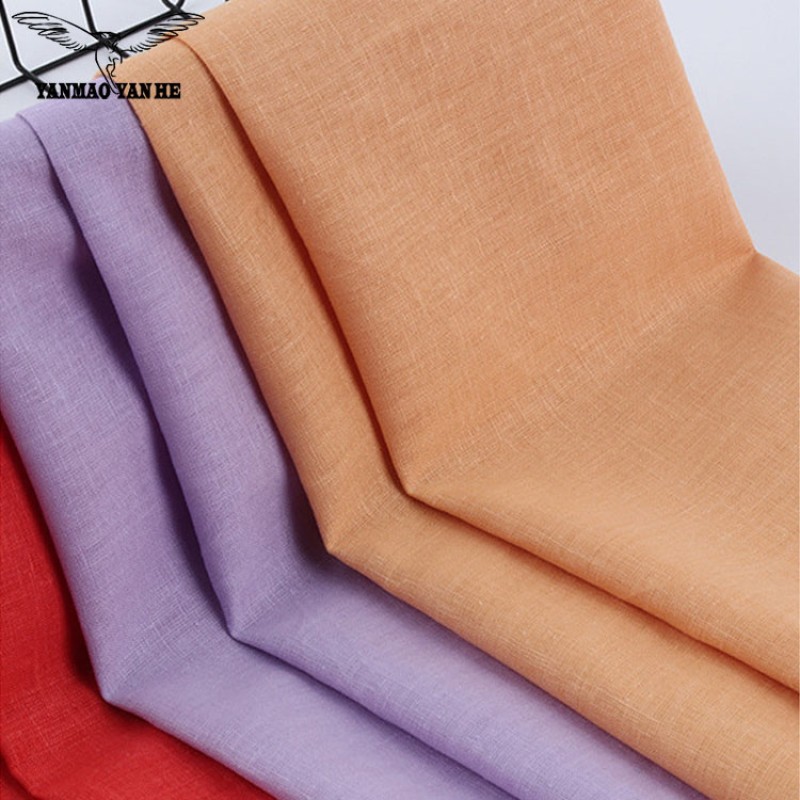 Linen Viscose Fabric Supplier - 150GSM Blended Lightweight