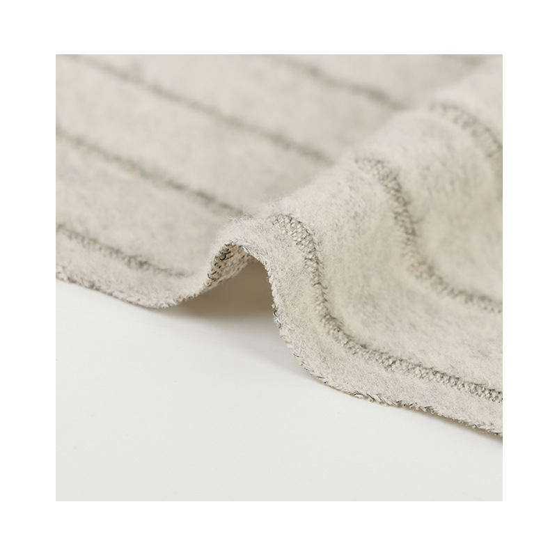 Rib Knit Fabric Supplier - Polyester Spandex 12x4 Textured