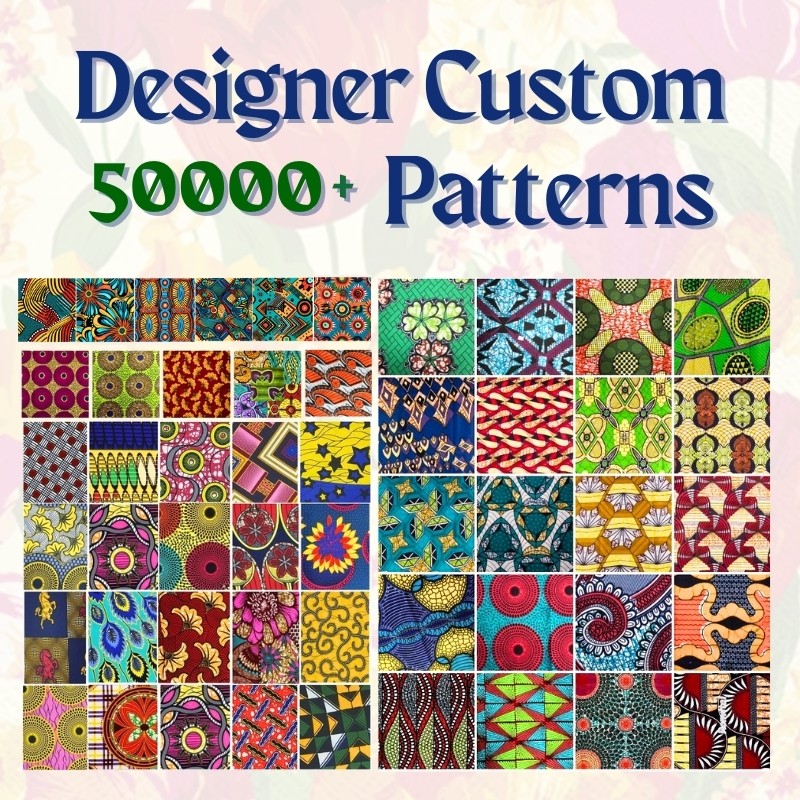 African Fabric Manufacturer - Batik Printed Double-Sided