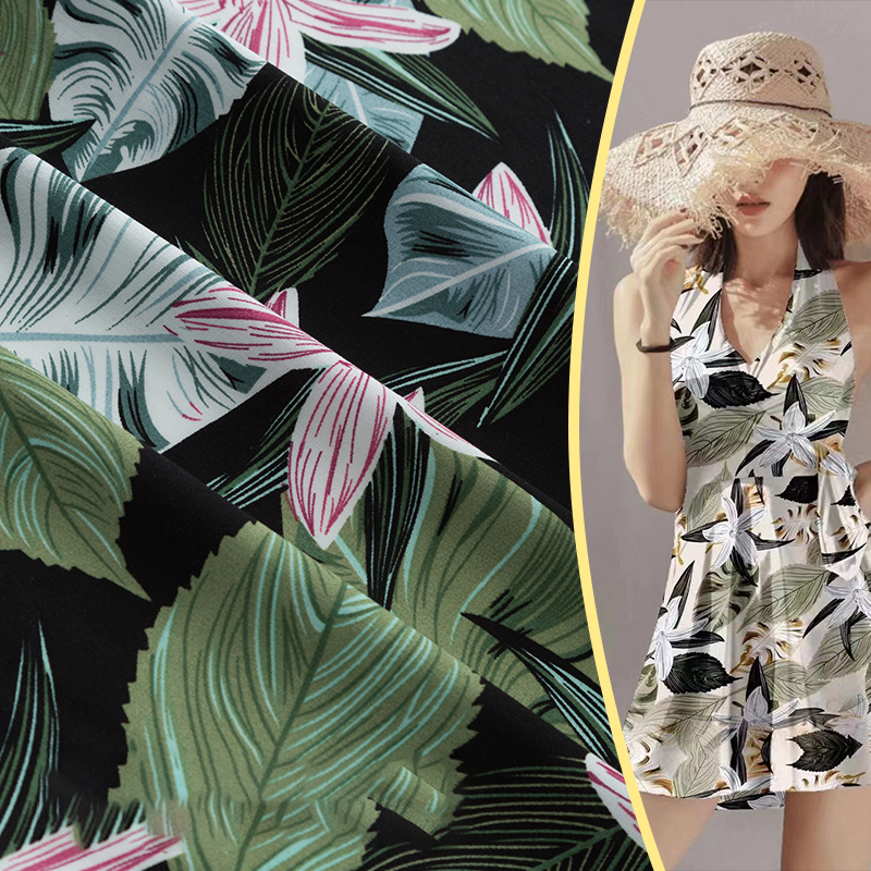 Printed Fabric Factory - Wholesale 100% Rayon Silk Thin