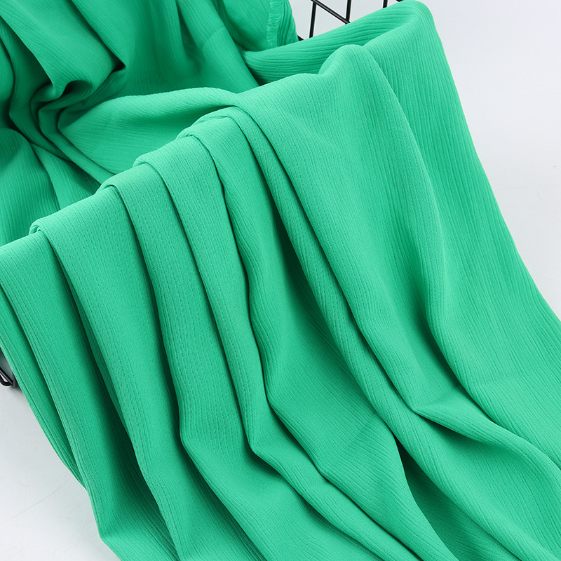 Chiffon Fabric Supplier - 100% Polyester Smooth Wrinkle