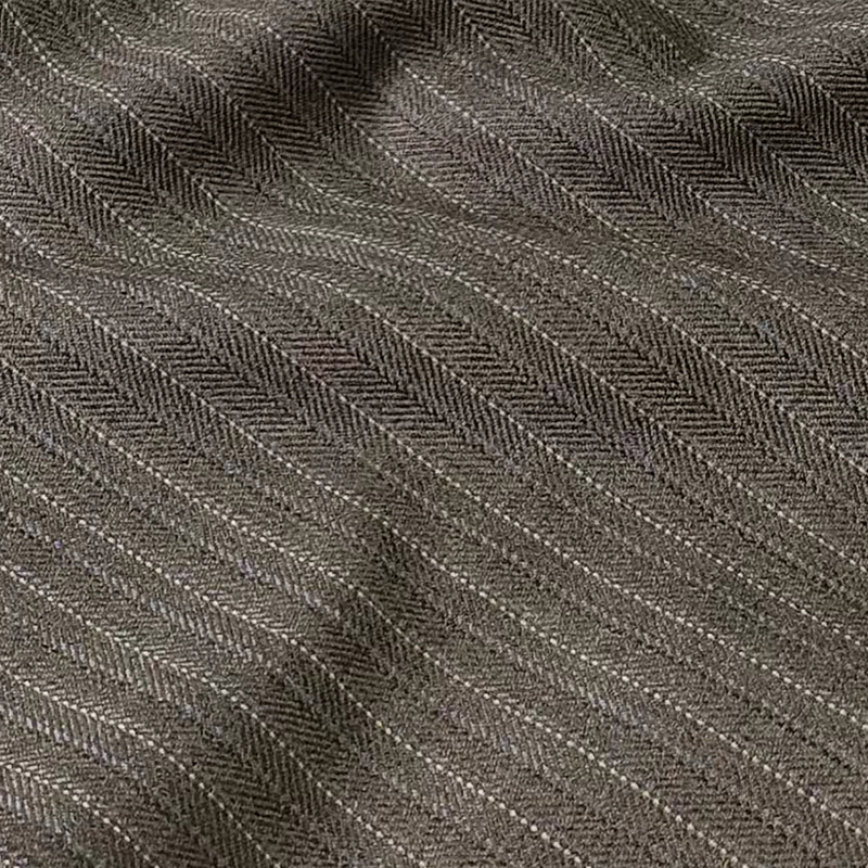 Herringbone Fabric Supplier - 241GSM Spandex Polyester Rayon