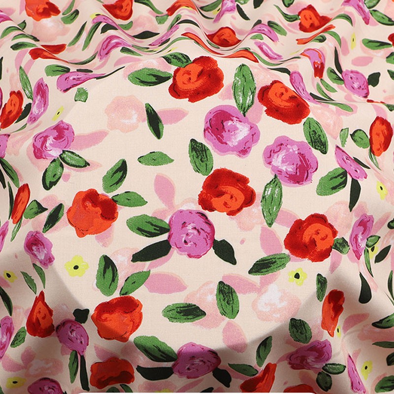 Poplin Fabric Supplier - Custom Printed Cotton Silk Children