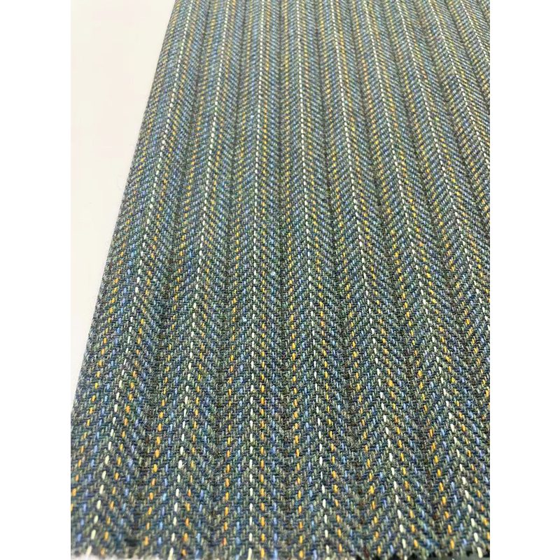 Woolen Coat Fabric Supplier - Coarse Vertical Stripe