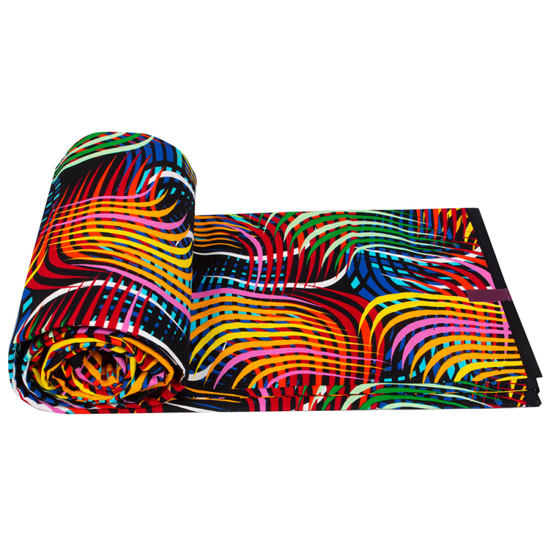 Wax Fabric Factory - Polyester Breathable Ethnic Printed