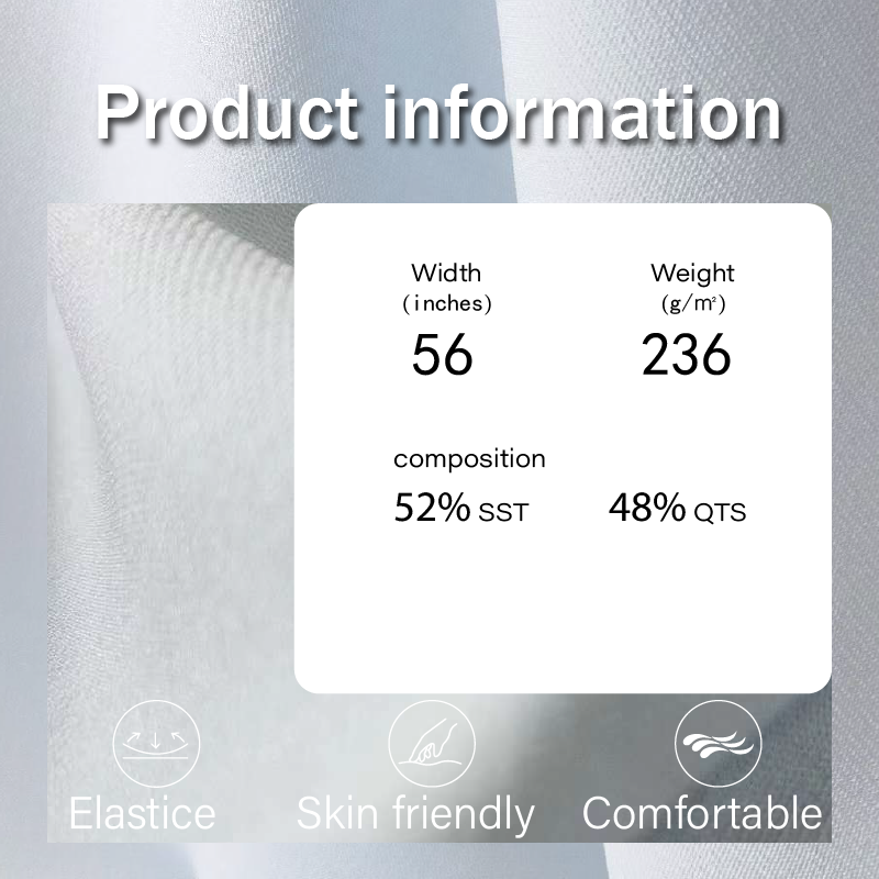 Woven Fabric Supplier - 236GSM Twill Polyester Soft