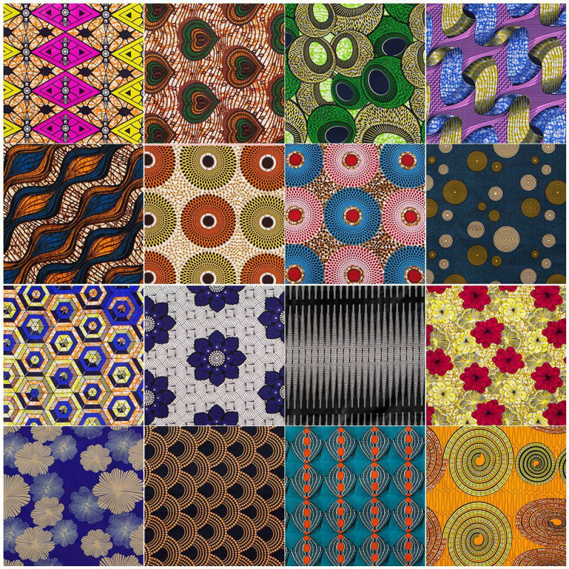 African Fabric Manufacturer - Batik Printed Double-Sided
