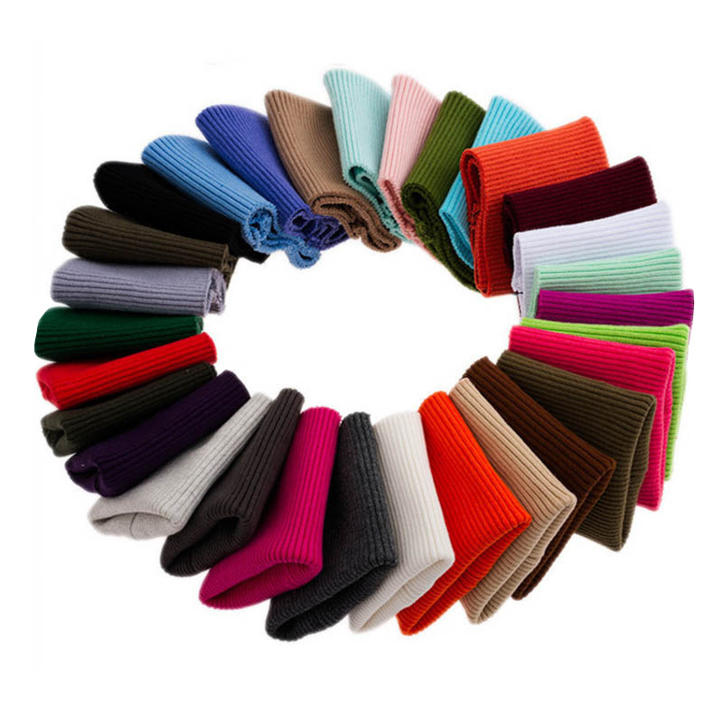 Ribbed Fabric Supplier - Cotton 2X2 Weft Knitted Stretch