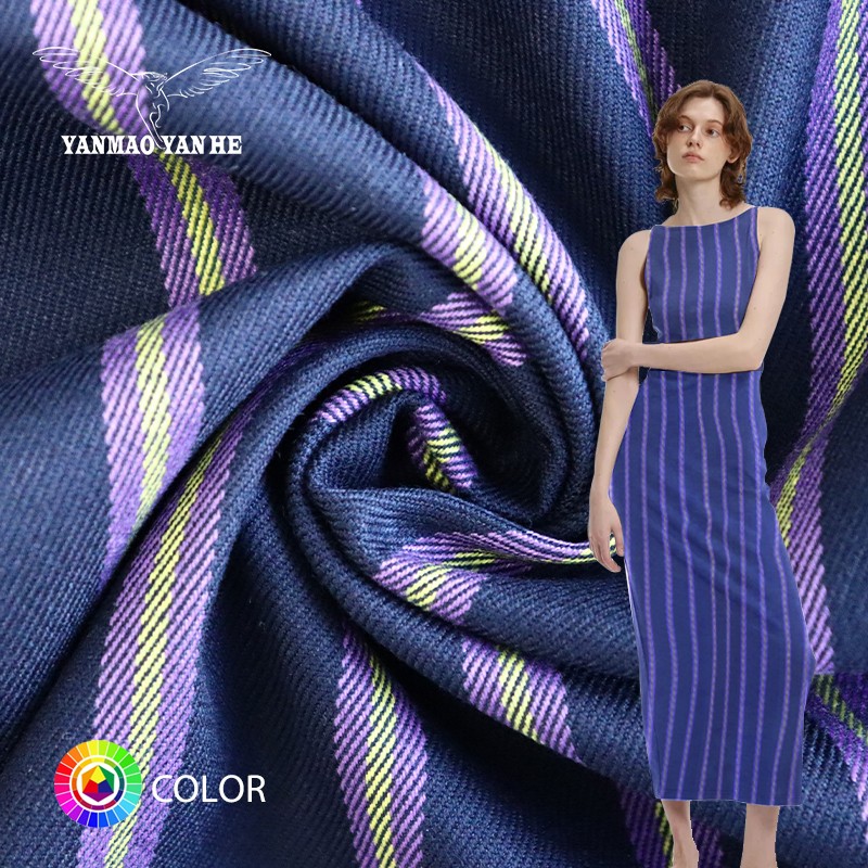 Curtain Fabric Manufacturer - 295GSM Polyester Spandex Rayon