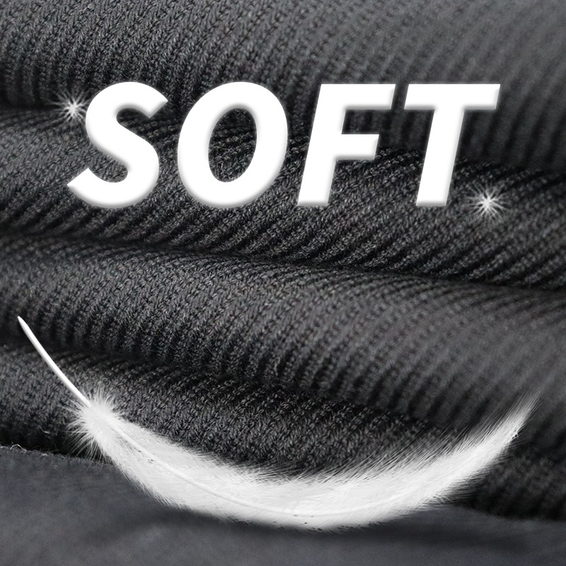 Recycling Fabric Supplier - 275GSM Black Blended Yarn