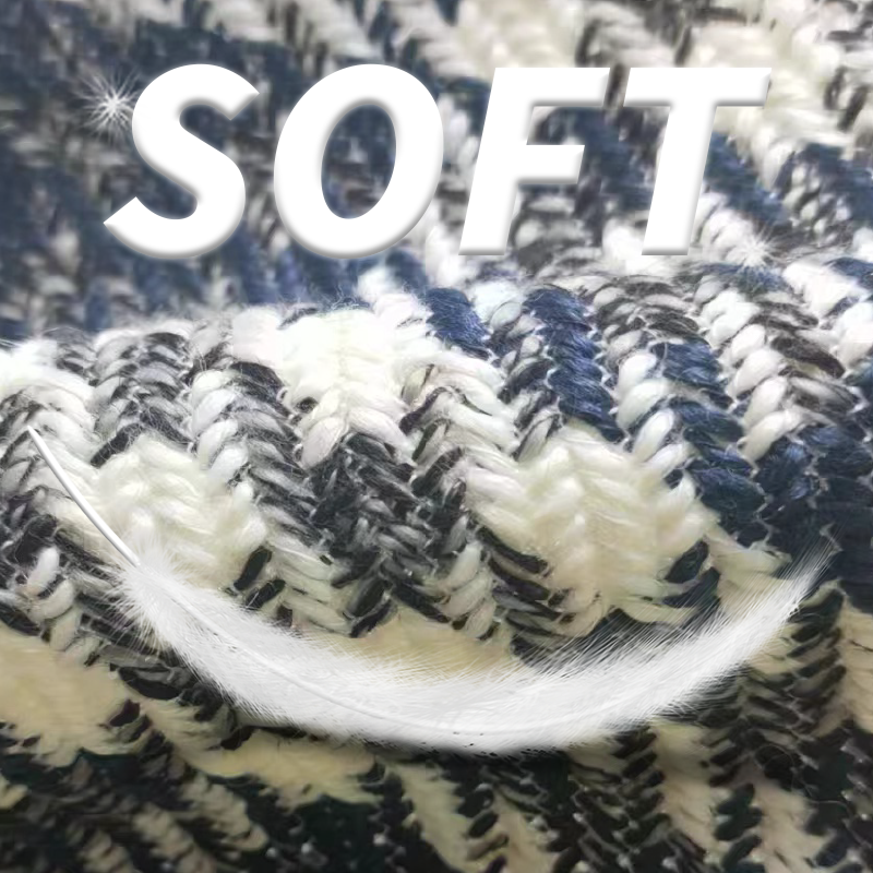 Tweed Fabric Manufacturer - Polyester Glitter Style Fancy