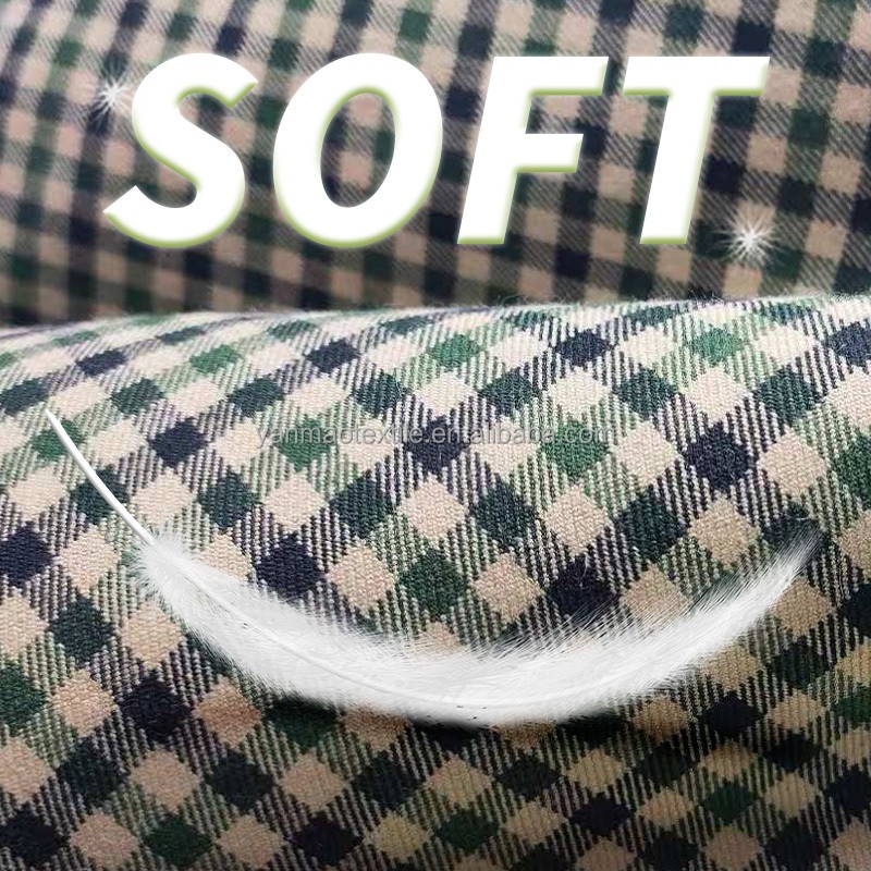 Plaid Fabric Factory - 270GSM Rayon Polyester Soft