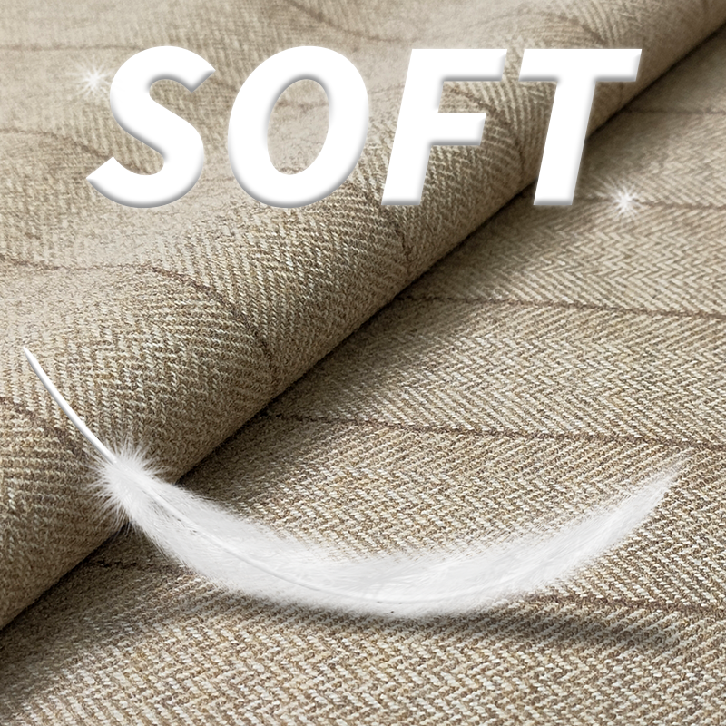 Stretch Fabric Supplier - 315GSM Blended Herringbone