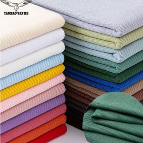 Knitted Ribbed Fabric Supplier - Polyester Spandex 2x2