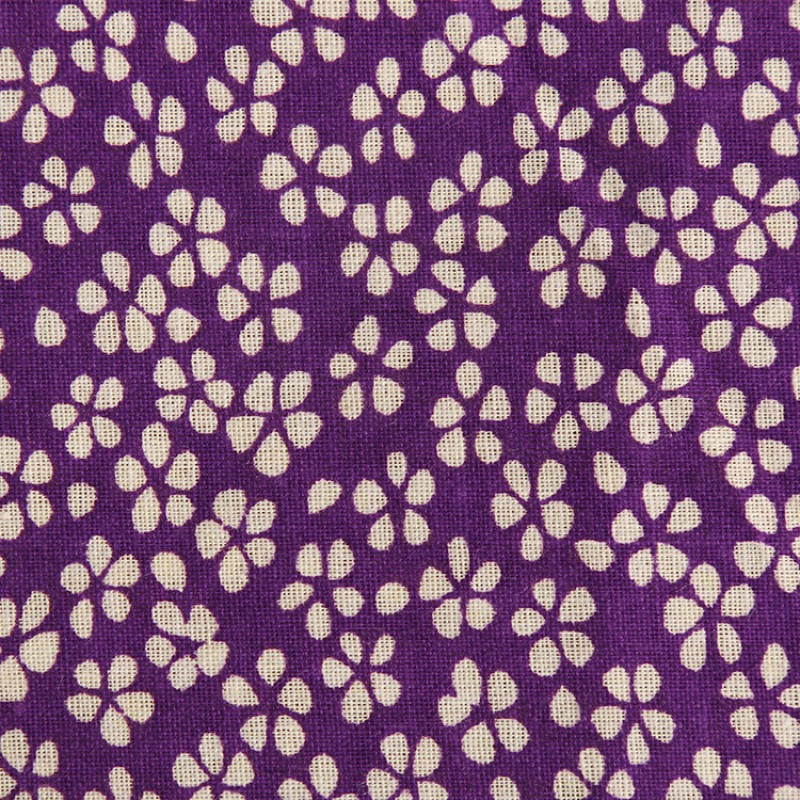 Cotton Fabric Factory - Custom Flower Plants Woven Textile