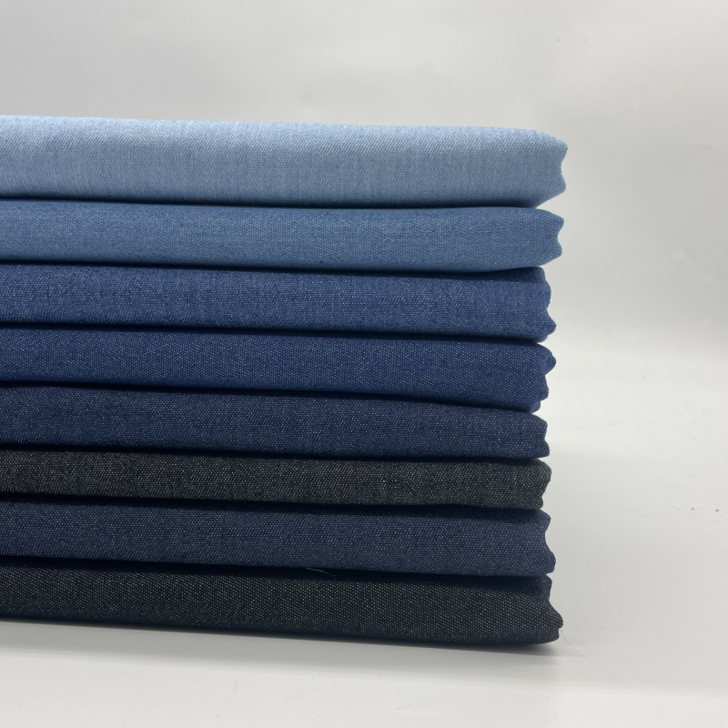 Stretch Denim Manufacturer - 70% Cotton 28% Poly 2% Spandex