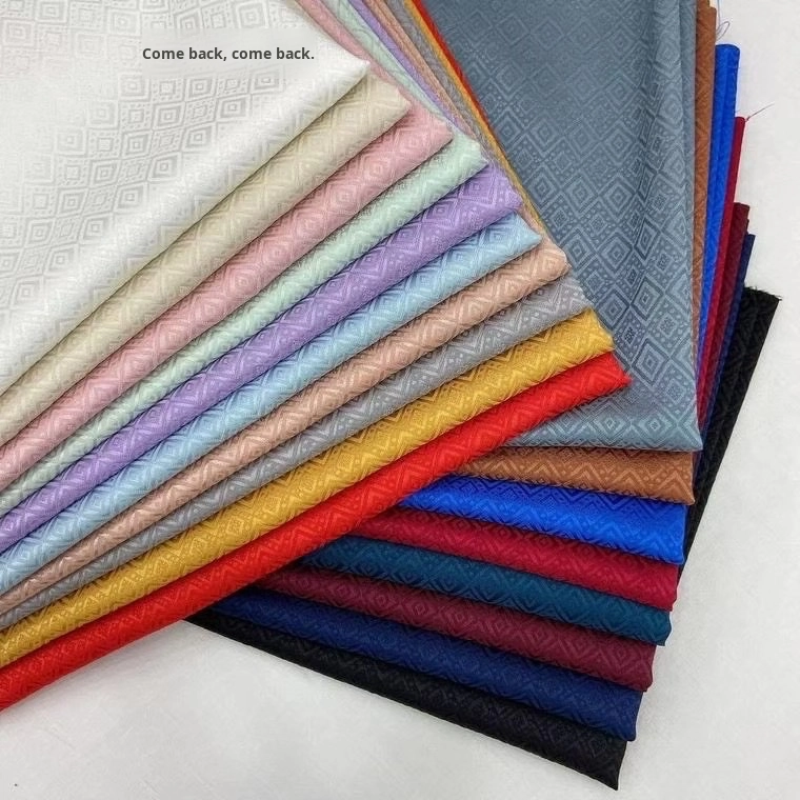 Diamond Jacquard Fabric Supplier - High-End Classic Men's