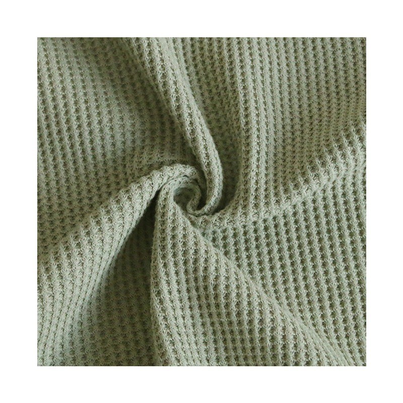 Waffle Fabric Supplier - Cotton Polyester Breathable Home