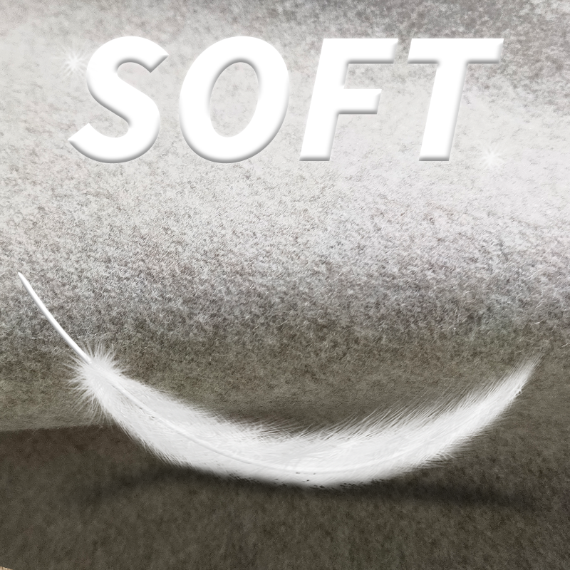 Polyester Wool Fabric Factory - 600GSM Warm Soft Blended