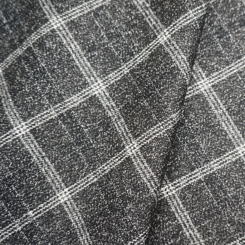 Outwear Fabric Factory - TR Plaid Jacquard Woven