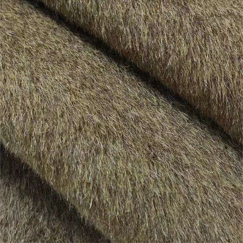 Poly Alpaca Fabric Supplier - 580GSM Soft Warm Solid