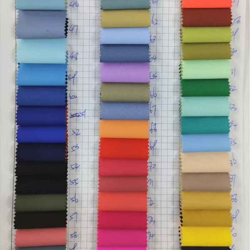 Waterproof Fabric Supplier - 100% Polyester Outdoor Solid