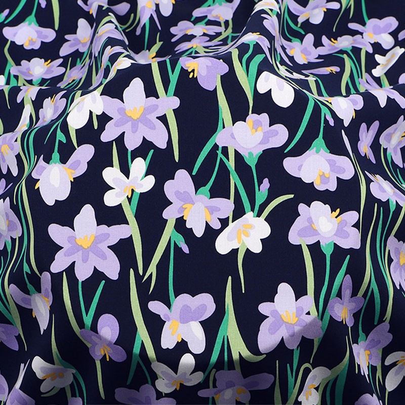 Poplin Fabric Supplier - Custom Printed Cotton Silk Children