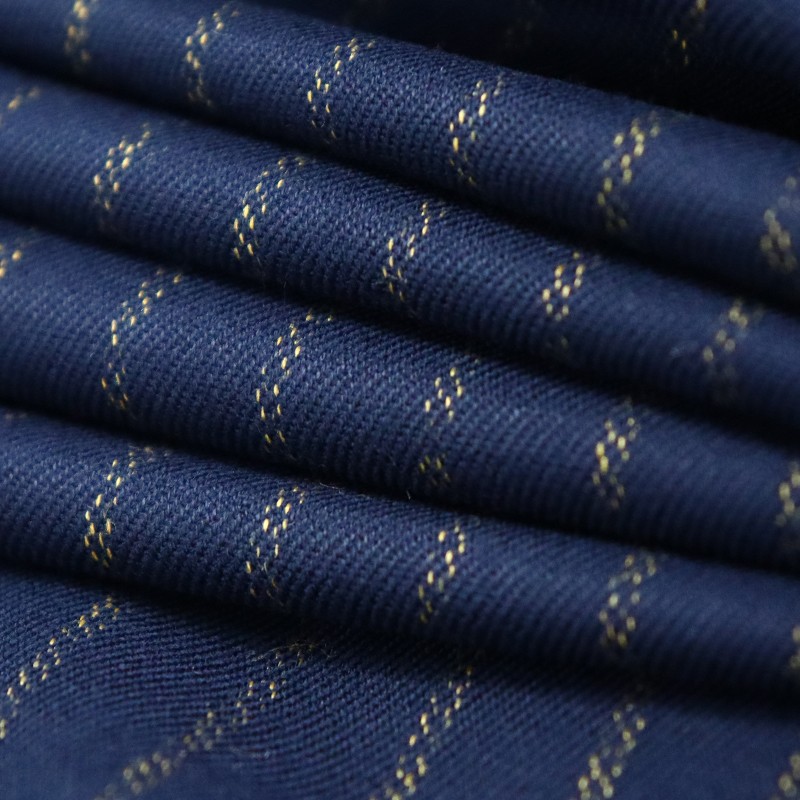 Quilted Fabric Factory - 230GSM Yarn Dyed Twill Stripe