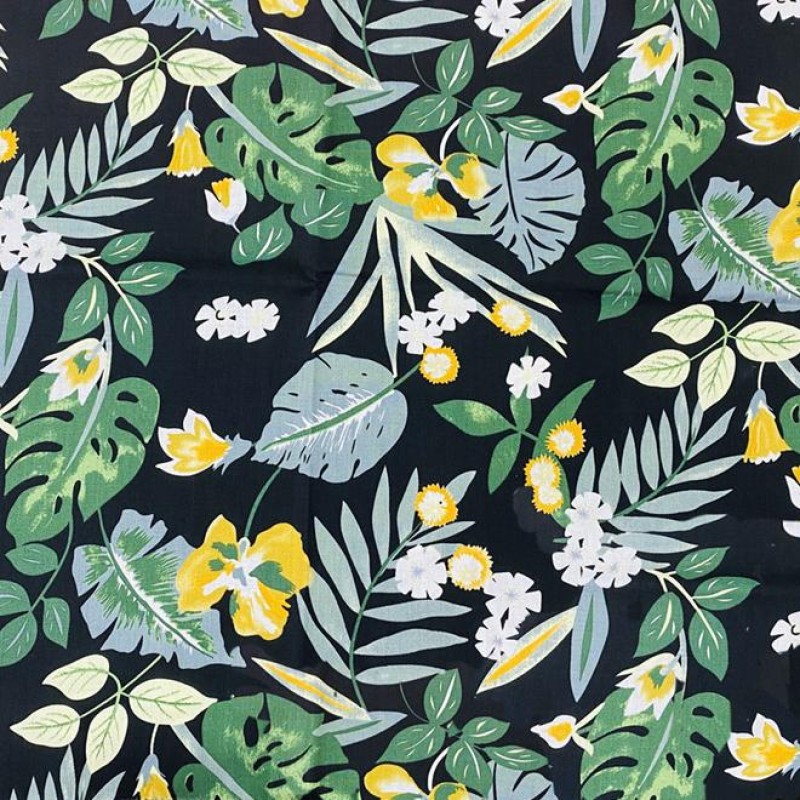 Hawaiian Fabric Factory - Pure Cotton Poplin Printed