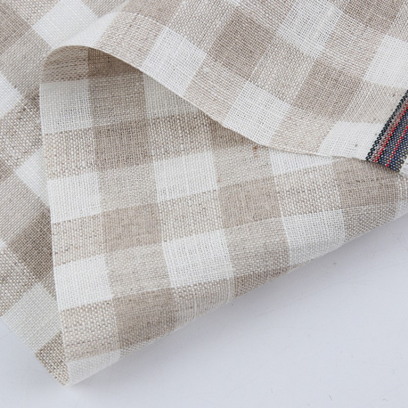 Colorful Linen Fabric Supplier - 100% Linen 140GSM