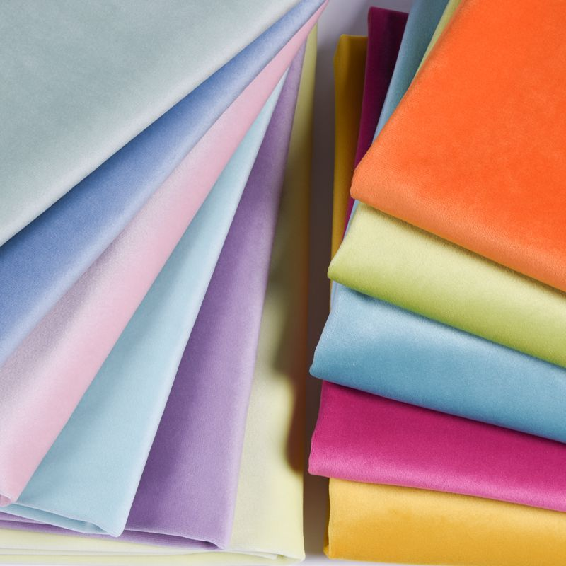 Dutch Velvet Fabric Factory - 100% Polyester 160 Colors