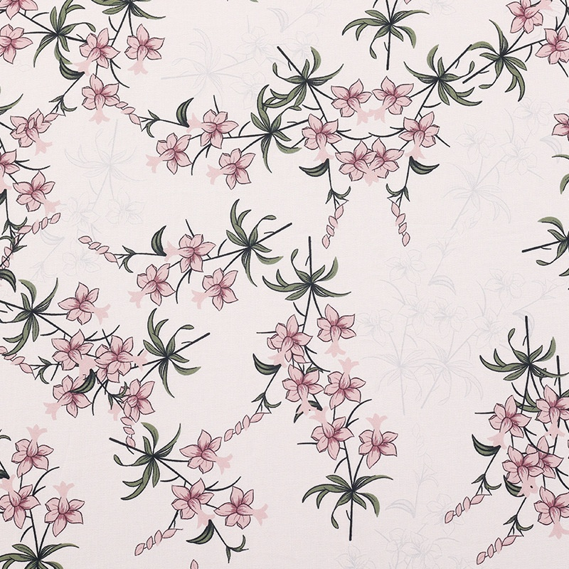 Chiffon Fabric Supplier - European American Style Digital Printing