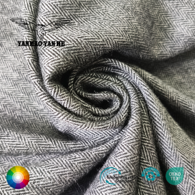 Herringbone Fabric Factory - 240GSM Spandex Polyester Rayon