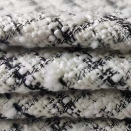 Tweed Fabric Supplier - Poly Thick Woolen Coat